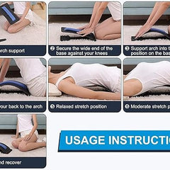 Adjustable Back Stretcher Lumbar Support - CL-AD-1479