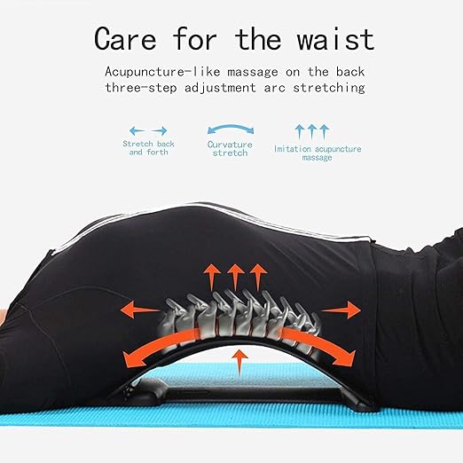 Adjustable Back Stretcher Lumbar Support - CL-AD-1479
